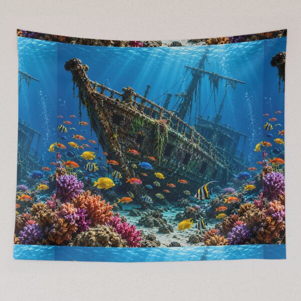 Item preview, Ship Wreckage  designed and sold by AwesomeDigiShop.
