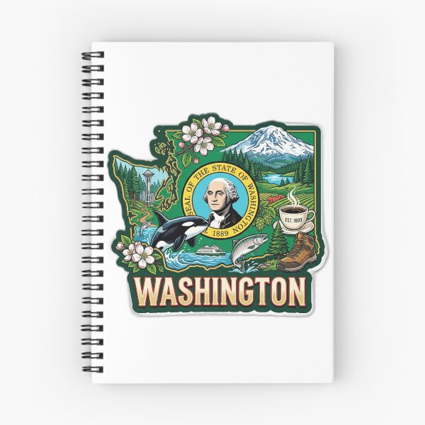 Item preview, Washington designed and sold by FunFitsFactory.