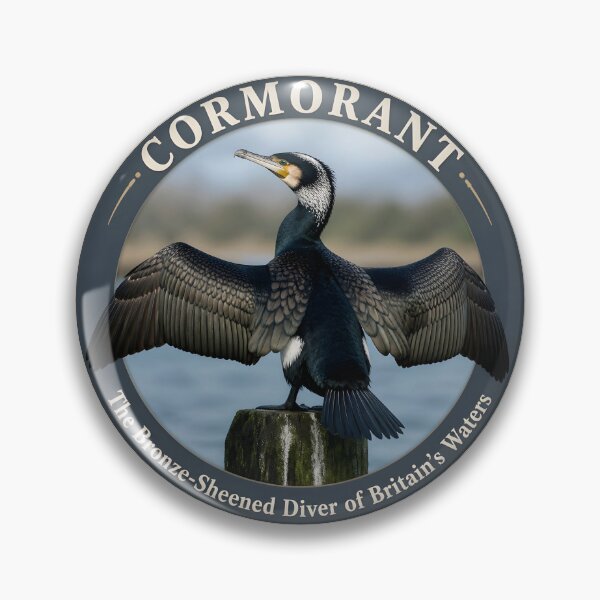 Item preview, CORMORANT -- The Bronze Sheened Diver of Britain's Waters designed and sold by The Digital Compass.