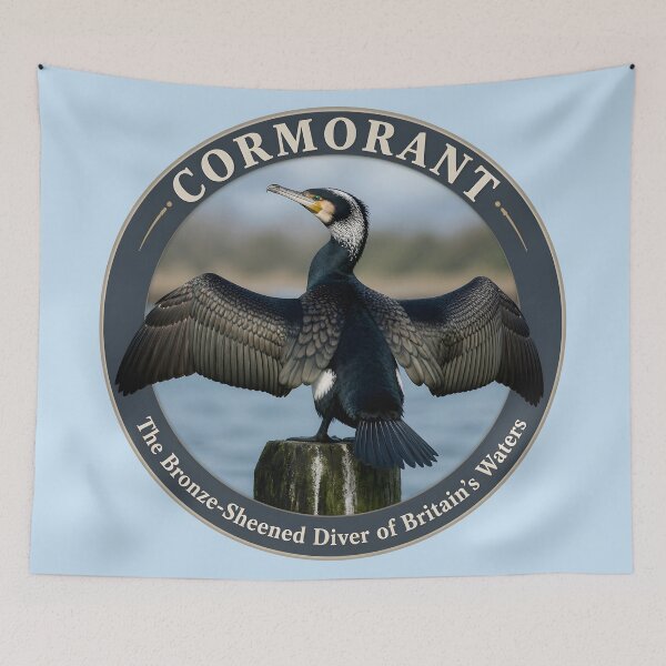 Item preview, CORMORANT -- The Bronze Sheened Diver of Britain's Waters designed and sold by The Digital Compass.