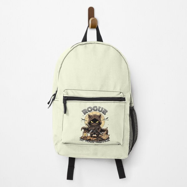 Item preview, Cute Rogue Cat At Your Service - Funny Tabletop RPG Stealth Feline designed and sold by AdyKurniawan.
