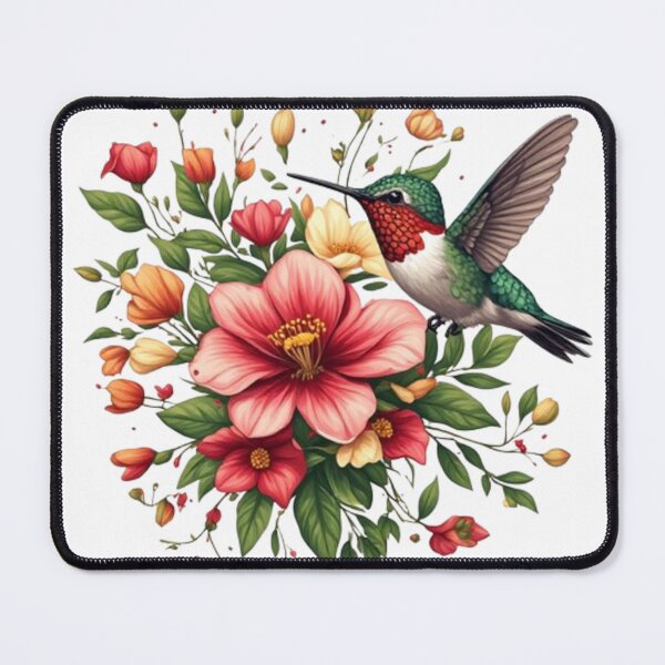 Item preview, Hummingbird & Hibiscus designed and sold by KAVRAO.