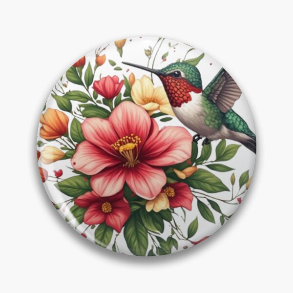 Item preview, Hummingbird & Hibiscus designed and sold by KAVRAO.