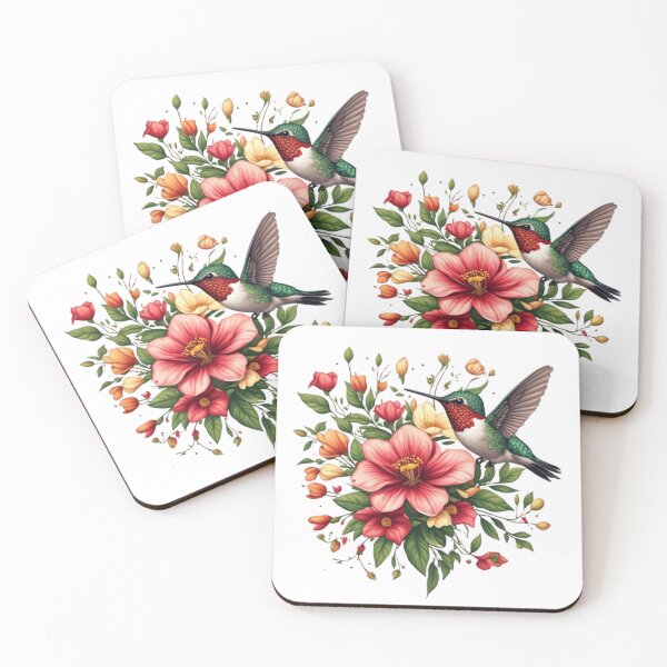 Item preview, Hummingbird & Hibiscus designed and sold by KAVRAO.