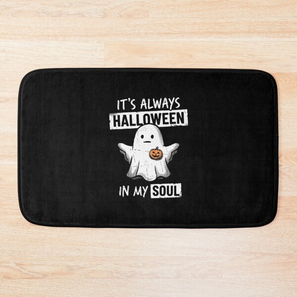 Item preview, It's Always Halloween In My Soul - Cute Retro Ghost & Pumpkin designed and sold by AdyKurniawan.
