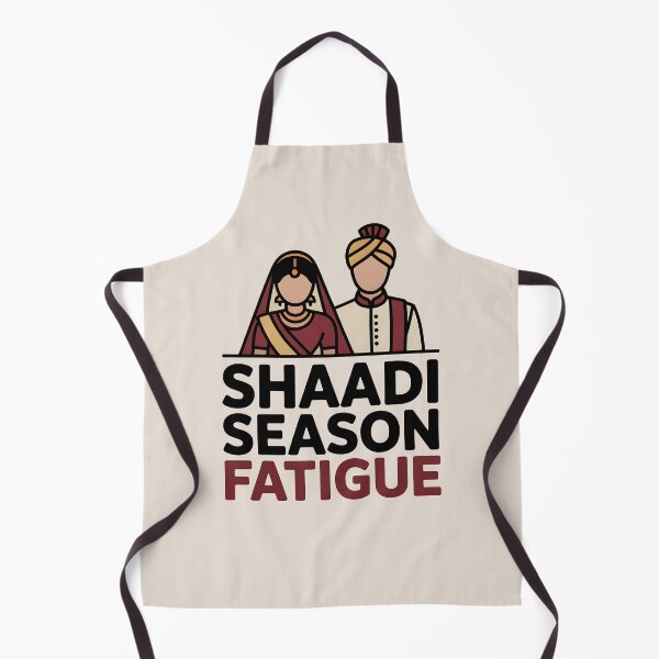 Item preview, Shaadi Season Fatigue – Funny Desi Wedding Humor Design designed and sold by Swati Art Shop.