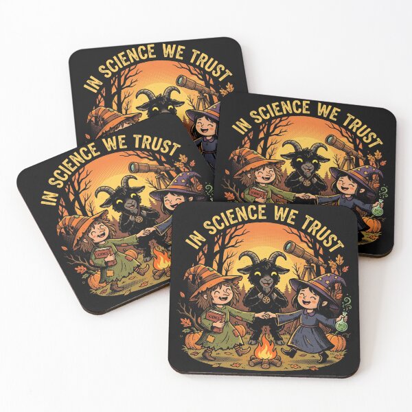 Item preview, In Science We Trust Vintage Witches & Goat - Retro Occult Humor designed and sold by AdyKurniawan.