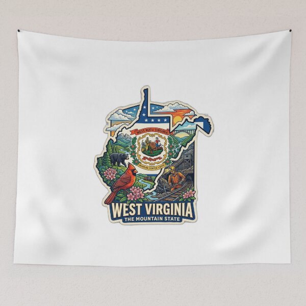 Item preview,  West Virginia designed and sold by FunFitsFactory.