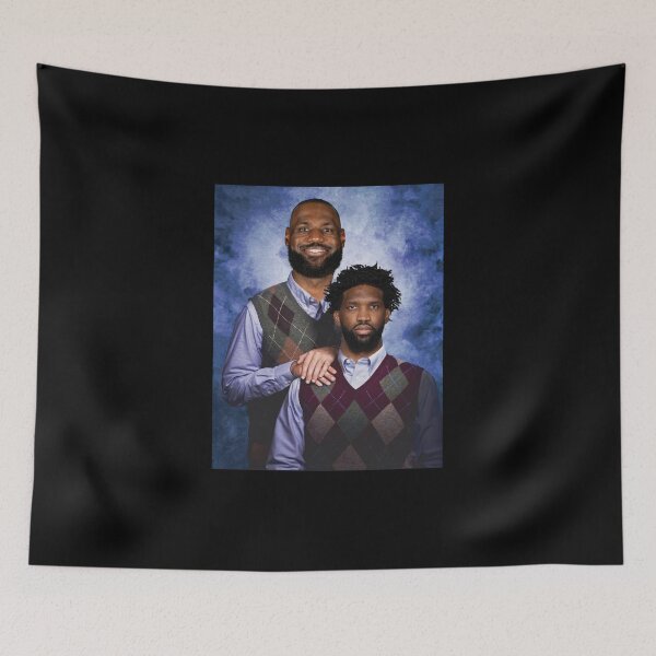 Item preview, Lebron x Joel Embiid Step Bros Philly Basketball designed and sold by upbeatculvert83.