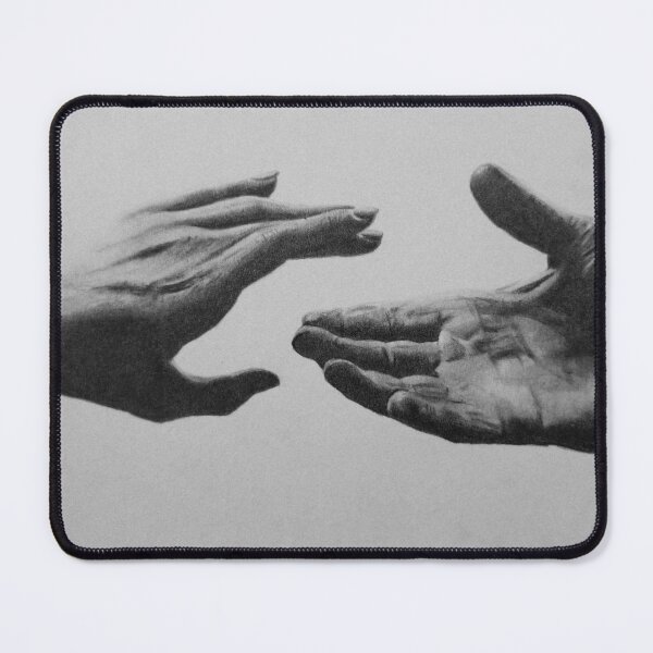 Item preview, Reaching Hands Fine Art Study - Black and White Pencil Sketch designed and sold by BoyanVBart.