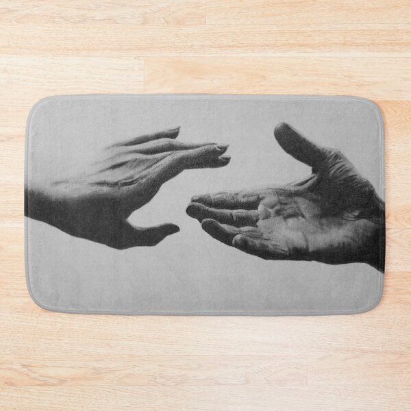 Item preview, Reaching Hands Fine Art Study - Black and White Pencil Sketch designed and sold by BoyanVBart.