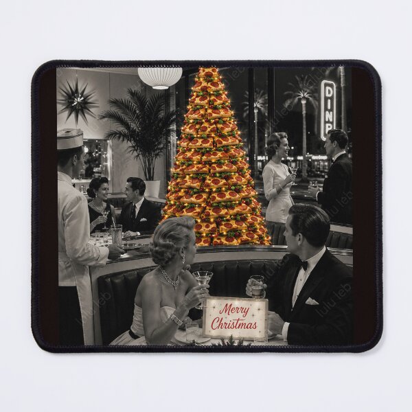Item preview, Merry Christmas Pizza Lovers designed and sold by LuluLeb.