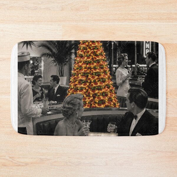 Item preview, Merry Christmas Pizza Lovers  designed and sold by LuluLeb.