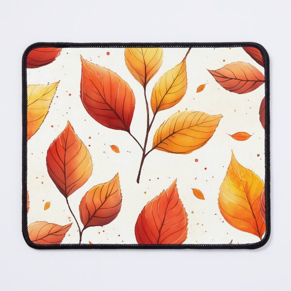 Item preview, Vibrant Watercolour Autumn Leaves Pattern designed and sold by 247GiftsbyTina.