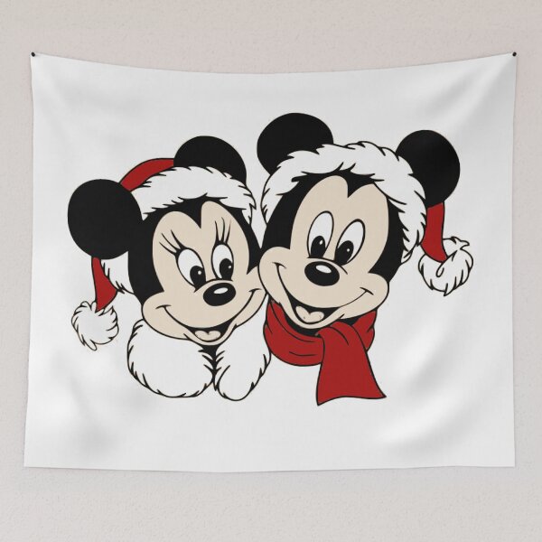 Item preview, Festive Cartoon Mouse Couple Christmas designed and sold by Magico Paco.