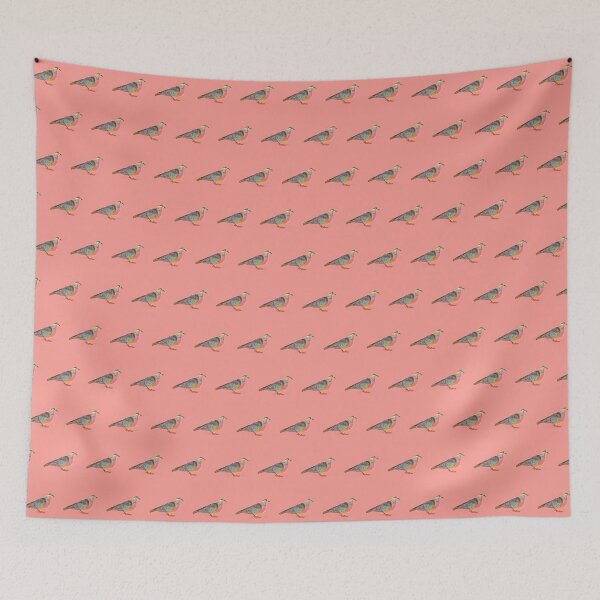 Item preview, Bronzewing pigeon against an abstract background designed and sold by bee-denham-art.