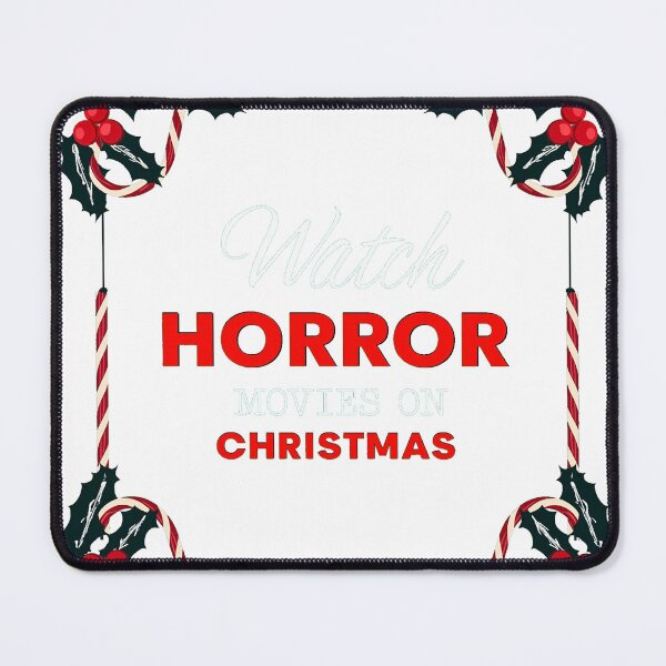 Item preview, Most Likely To Watch Horror Movies Christmas Funny Holly designed and sold by icm4639.