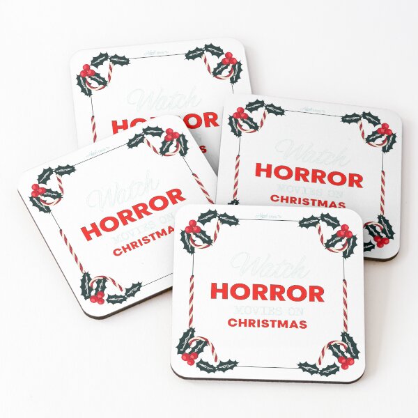 Item preview, Most Likely To Watch Horror Movies Christmas Funny Holly designed and sold by icm4639.