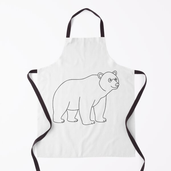 Item preview, Bear Friendly 2 Line Art Gift designed and sold by OneLine Studio.