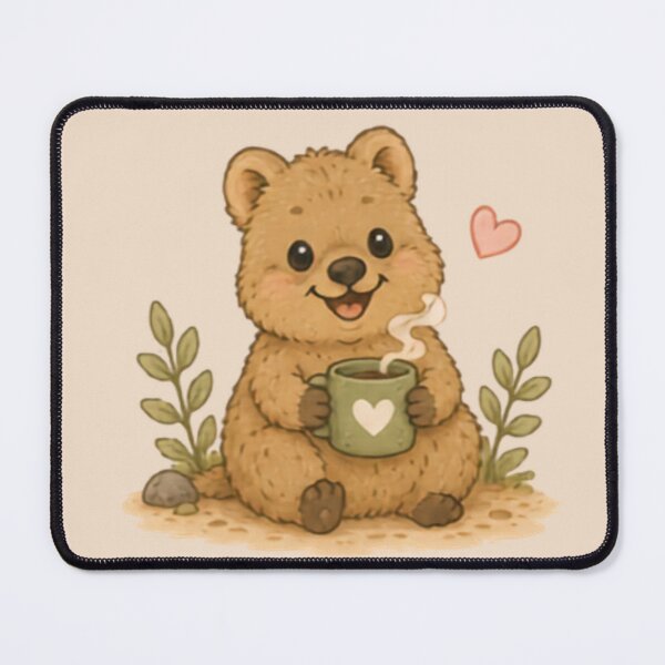 Item preview, Morning Quokka designed and sold by MellowMunchkins.