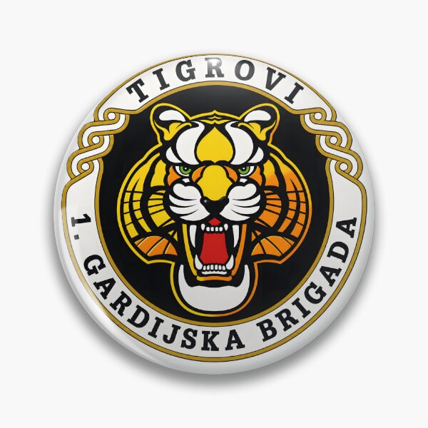 Item preview, 1st Guards Brigade Tigrovi | Croatian Military Emblem | Croatia designed and sold by BicbA-shophr.