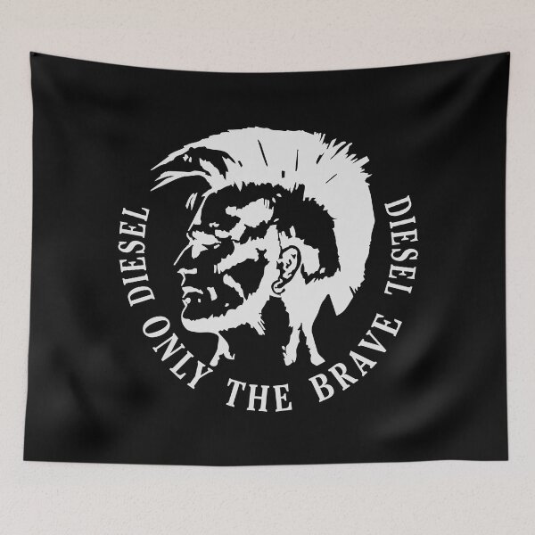Item preview, Lush Diesel Only The Brave aGreen Hedge designed and sold by Heerwhiteshirt.