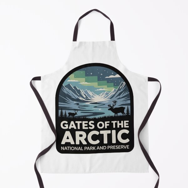 Item preview, Gates of the Arctic National Park and Preserve Vintage Travel Badge designed and sold by Teelogic.