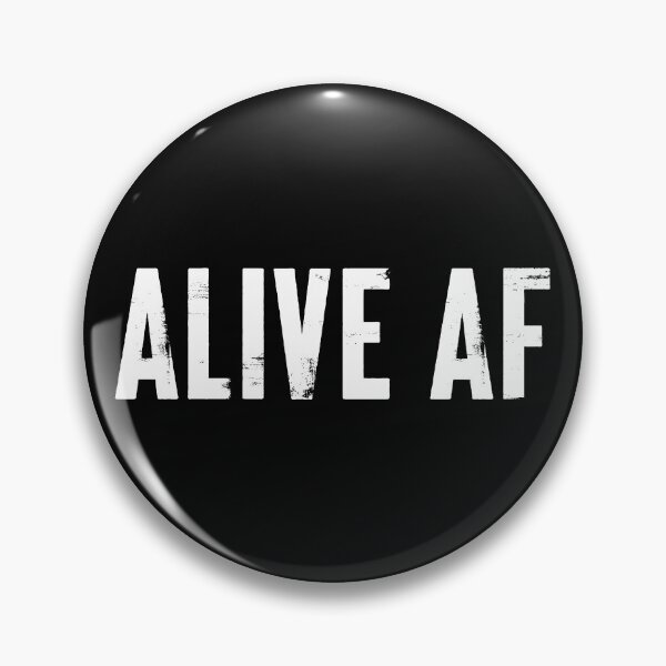 Item preview, Alive AF - Funny Cancer Survivor designed and sold by qirlahasny.