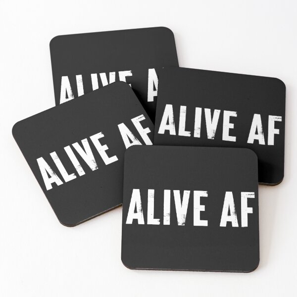 Item preview, Alive AF - Funny Cancer Survivor designed and sold by qirlahasny.