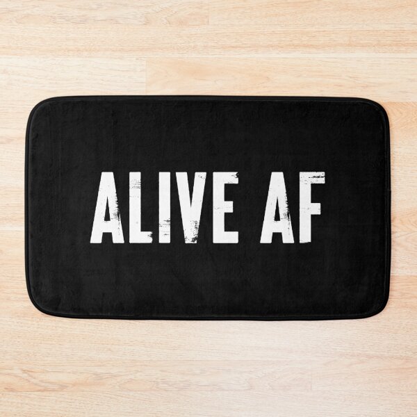 Item preview, Alive AF - Funny Cancer Survivor designed and sold by qirlahasny.