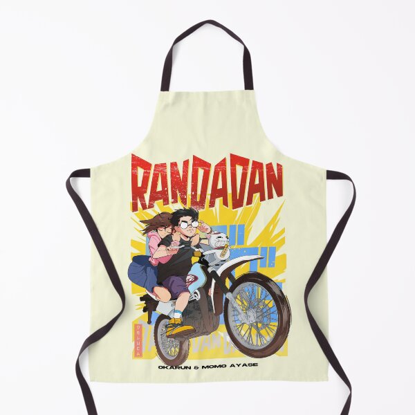 Item preview, Okarun and Momo Motorcycle Ride designed and sold by PRINTATSTUDIO.