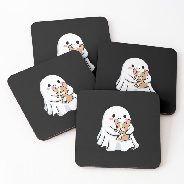 Item preview, Ghost Holding French Bulldog Halloween designed and sold by dudelinart.