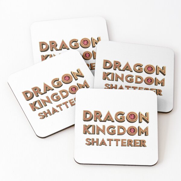 Item preview, Dragon Kingdom Shatterer Epic Fantasy Typography designed and sold by Dzblack.
