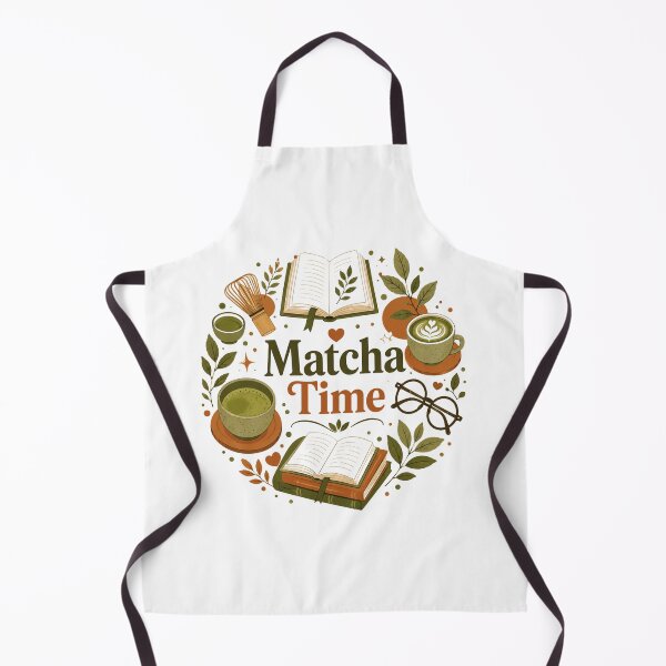 Item preview, Matcha Time Bookish Aesthetic designed and sold by BrewmarkStudio.
