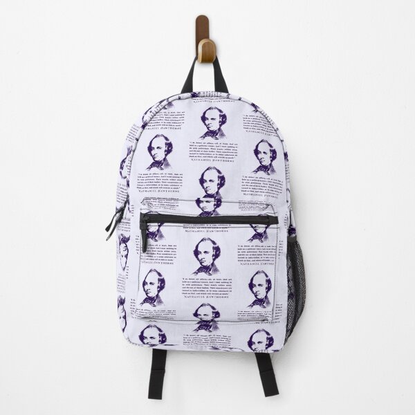 Item preview, Nathaniel Hawthorne portrait and quote: I do detest all offices,—all, at least, that are held on a political tenure. And I want nothing to do with politicians. designed and sold by artbleed.