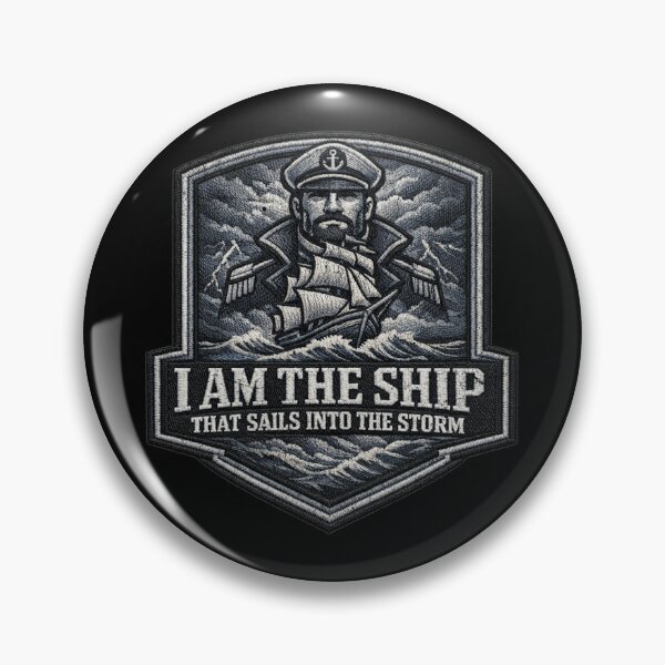 Item preview, I am the ship that sails into the storm designed and sold by Pflugart.