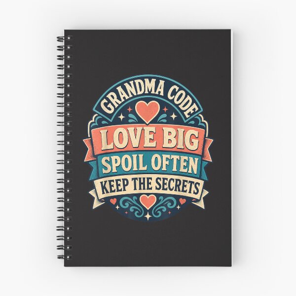 Item preview, Grandma Code Love Big Spoil Often Keep the Secrets Funny Grandma designed and sold by kiralynstration.