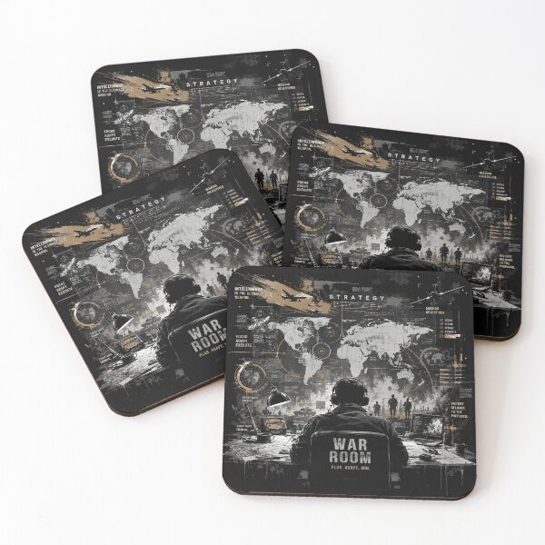 Item preview, War Room Strategy Command Center Tactical Leadership Design designed and sold by Abidel.