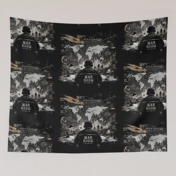 Item preview, War Room Strategy Command Center Tactical Leadership Design designed and sold by Abidel.