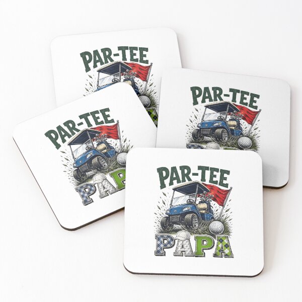 Item preview, Par-Tee Papa Funny Golf Cart Golf Daddy Father's Day Golfer designed and sold by kiralynstration.