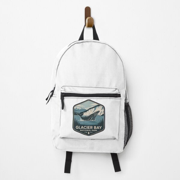 Item preview, Glacier Bay National Park Vintage Travel Badge designed and sold by Teelogic.