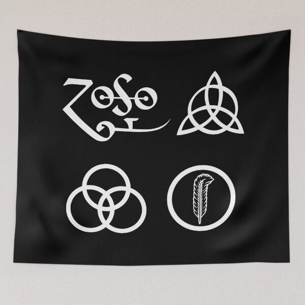 Item preview, Symbols World Tour Concert Merchandise LED ZZPLN designed and sold by Kishanil.