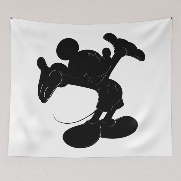 Item preview, Modern Cartoon Mouse Silhouette designed and sold by Magico Paco.
