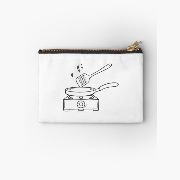 Item preview, A stovetop holding a spatula beside a nearby frying pan designed and sold by rasagamastore.