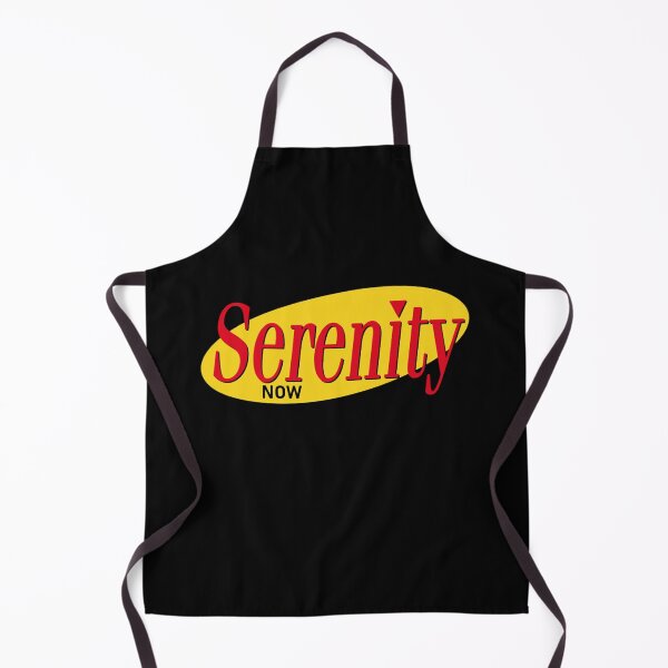 Item preview, seinfeld logo - serenity now! designed and sold by herocityartwotk.
