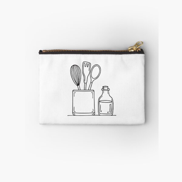 Item preview, A cooking oil jar placed beside a square utensil holder designed and sold by rasagamastore.