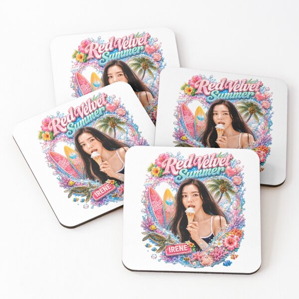 Item preview, Irene Red Velvet Velvet Summer surreal tropical surfboard aesthetic designed and sold by Valereekmerch.