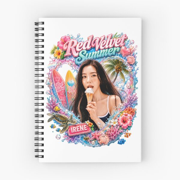 Artikelvorschau, Irene Red Velvet Velvet Sommer surreale tropische Surfbrett-Ästhetik entworfen und verkauft von Valereekmerch.