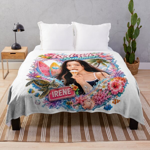 Item preview, Irene Red Velvet Velvet Verano surrealista tropical tabla de surf estética designed and sold by Valereekmerch.