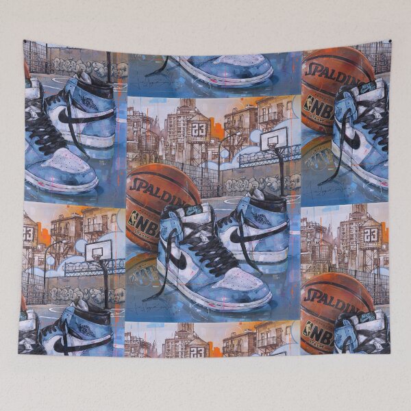 Item preview, Air Jordan 1 Basketball Uni Blue designed and sold by GalleryKauffeld.